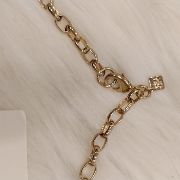 BANANA REPUBLIC BLACK STONE LAYER NECKLACE - Picture 4 of 10